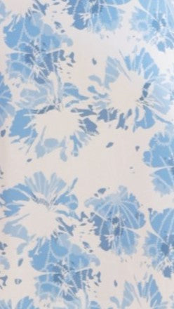 Stylish Mady Mini Dress in Blue Print - Perfect for Casual Outings, Parties & Summer Vacations