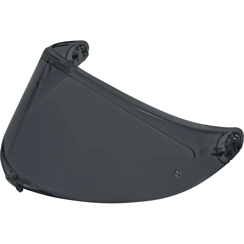 AGV SP1 K6 Max Vision Pinlock Ready Anti-Scratch Visor Dark Tint - Motorcycle Helmet Shield for Enhanced Visibility & Protection - Perfect for Racing, Touring & Street Riding