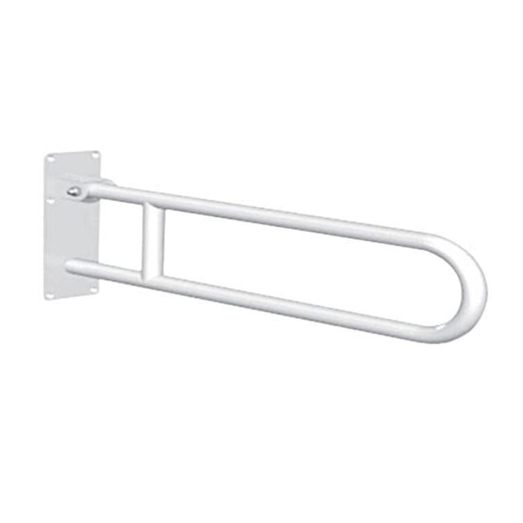 Sturdy Epoxy Foldaway Grab Bar - 30 Inch Bathroom Safety Handle for Seniors & Disabled - Non-Slip Shower & Toilet Support Bar for Elderly Home Care
