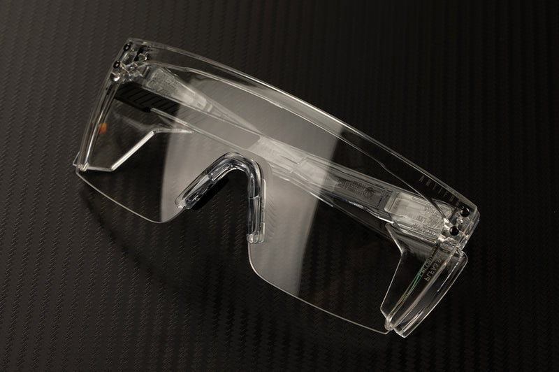 Performance Lazer Face Sunglasses - Anti-Fog Clear Lens Z87+ Safety Glasses for Cycling, Running & Outdoor Sports