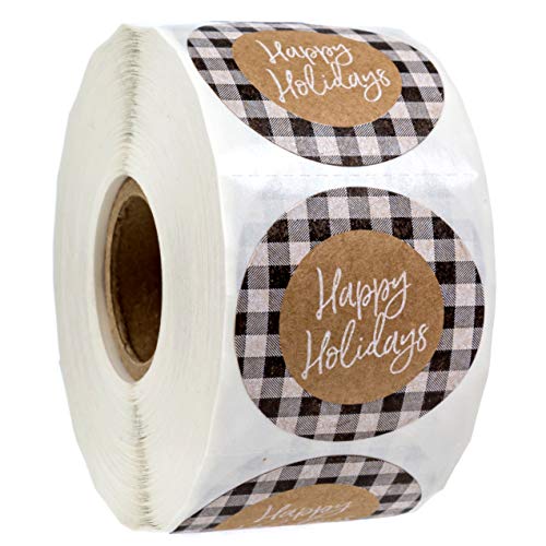 Happy Holidays Plaid