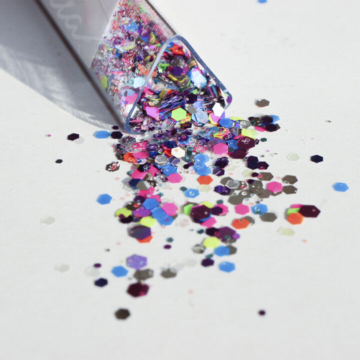 Premium Party Favor Glitter - 3.5g Artist Blend PRISMS Designer Glitter for Crafts, DIY Projects & Special Events