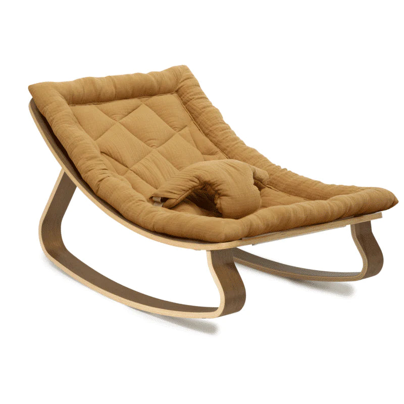 Charlie Crane Levo Baby Rocker - Adjustable Infant Bouncer & Rocking Chair for Newborns to Toddlers | Perfect for Nursery, Playroom & Travel | Soothing Motion & Comfortable Design