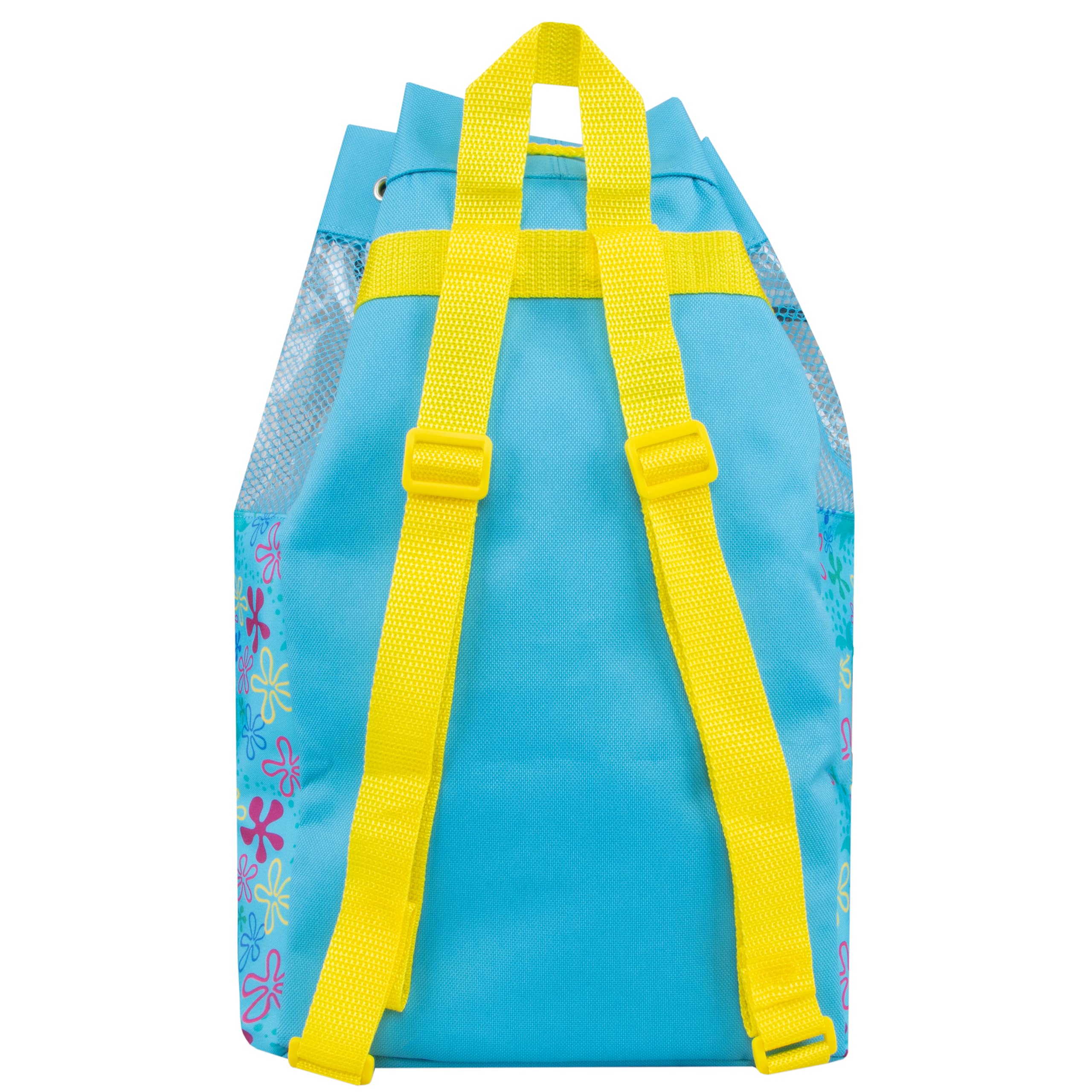 SpongeBob Swim Bag for Kids - Waterproof Pool Backpack for Boys & Girls - Beach & Swimming Gear for Summer Fun | Blue