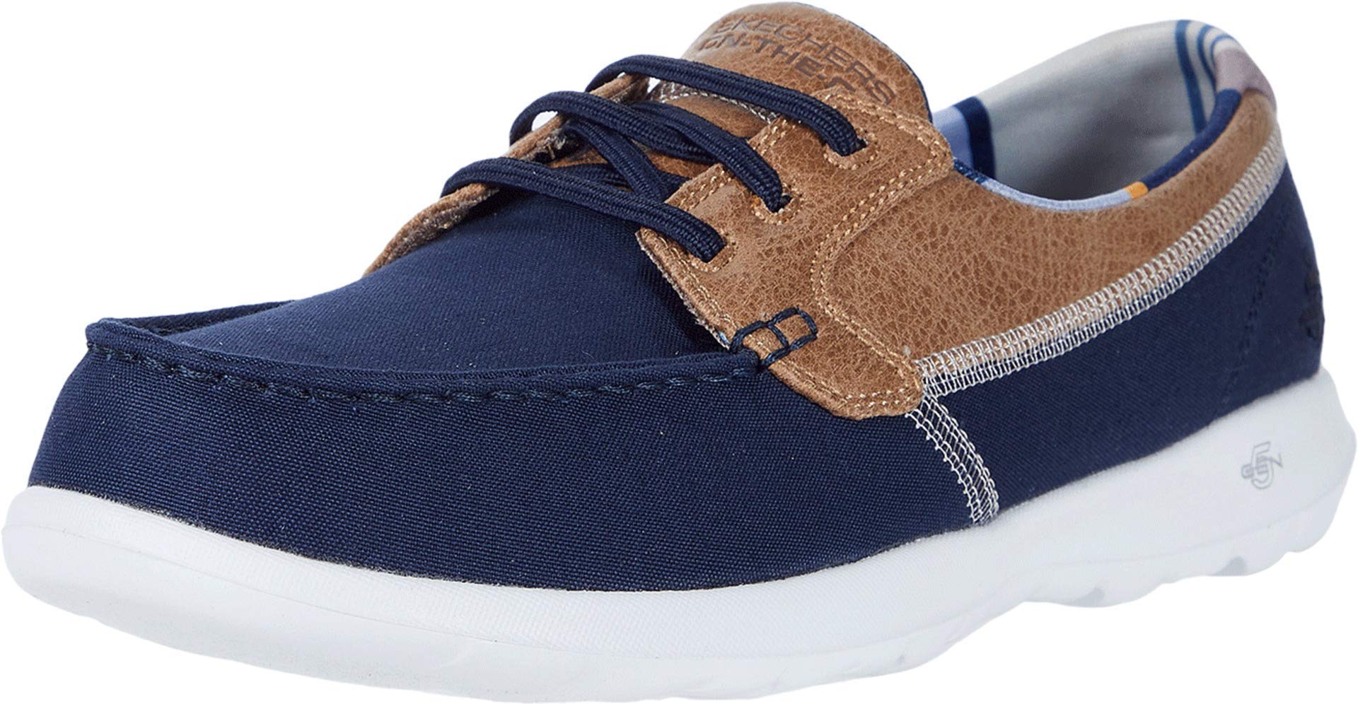 Skechers Women's Go Walk Lite-136070 Comfortable Slip-On Boat Shoes for Walking, Travel & Everyday Wear - Lightweight & Breathable Design