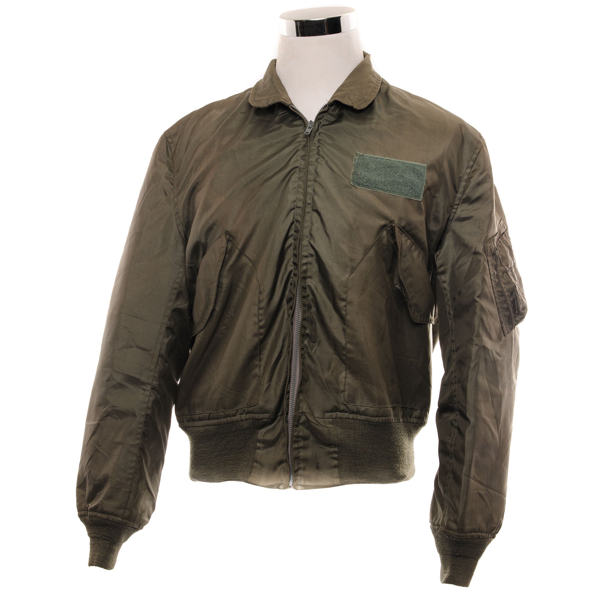 Vintage USAF US Air Force CWU 36/P Summer Flight Jacket - Size Large - Authentic Military Aviator Bomber Jacket for Men - Perfect for Outdoor Adventures, Casual Wear & Aviation Enthusiasts