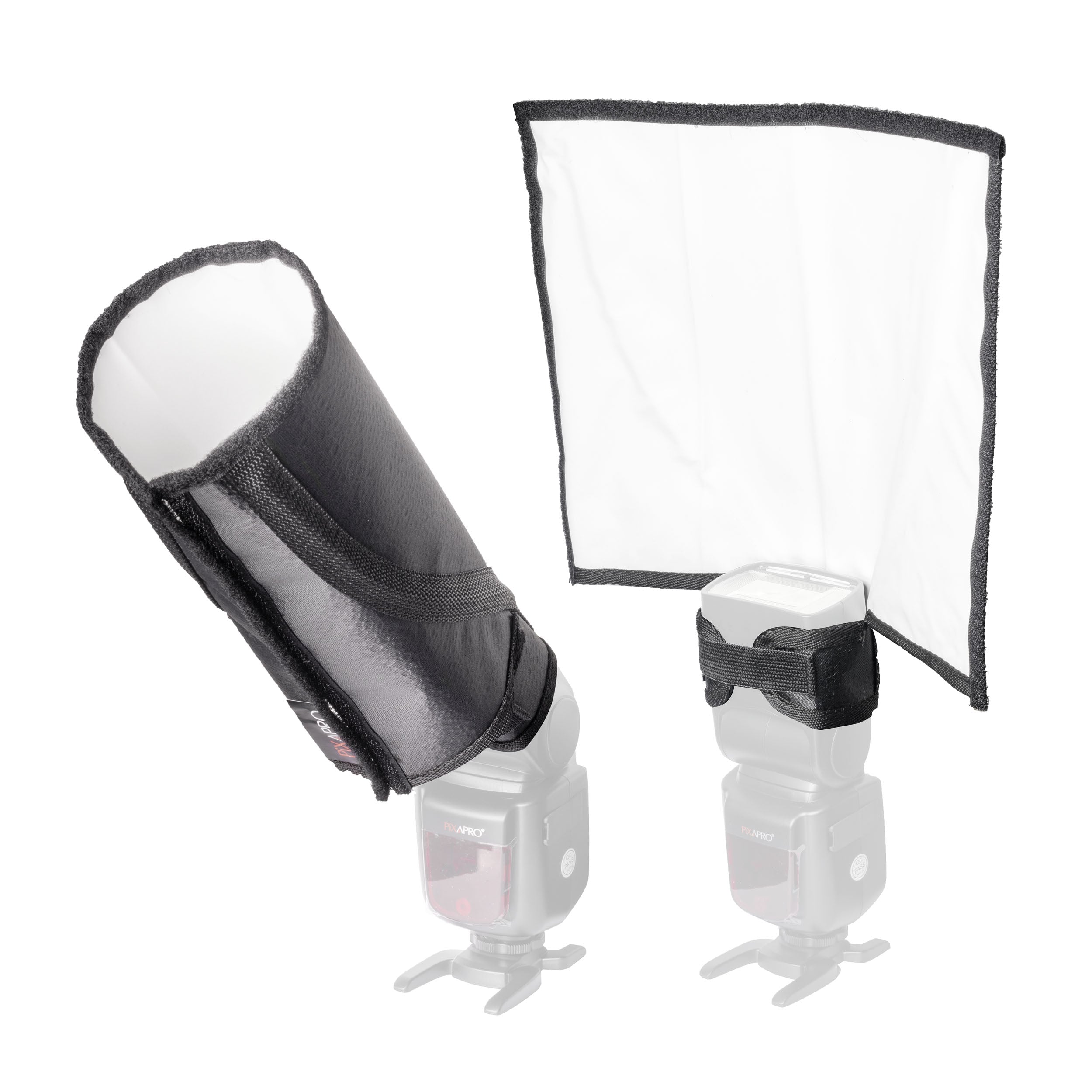 Compact & Portable Speedlite Flash Modifier Bundle - Perfect for On-the-Go Photography & Studio Lighting