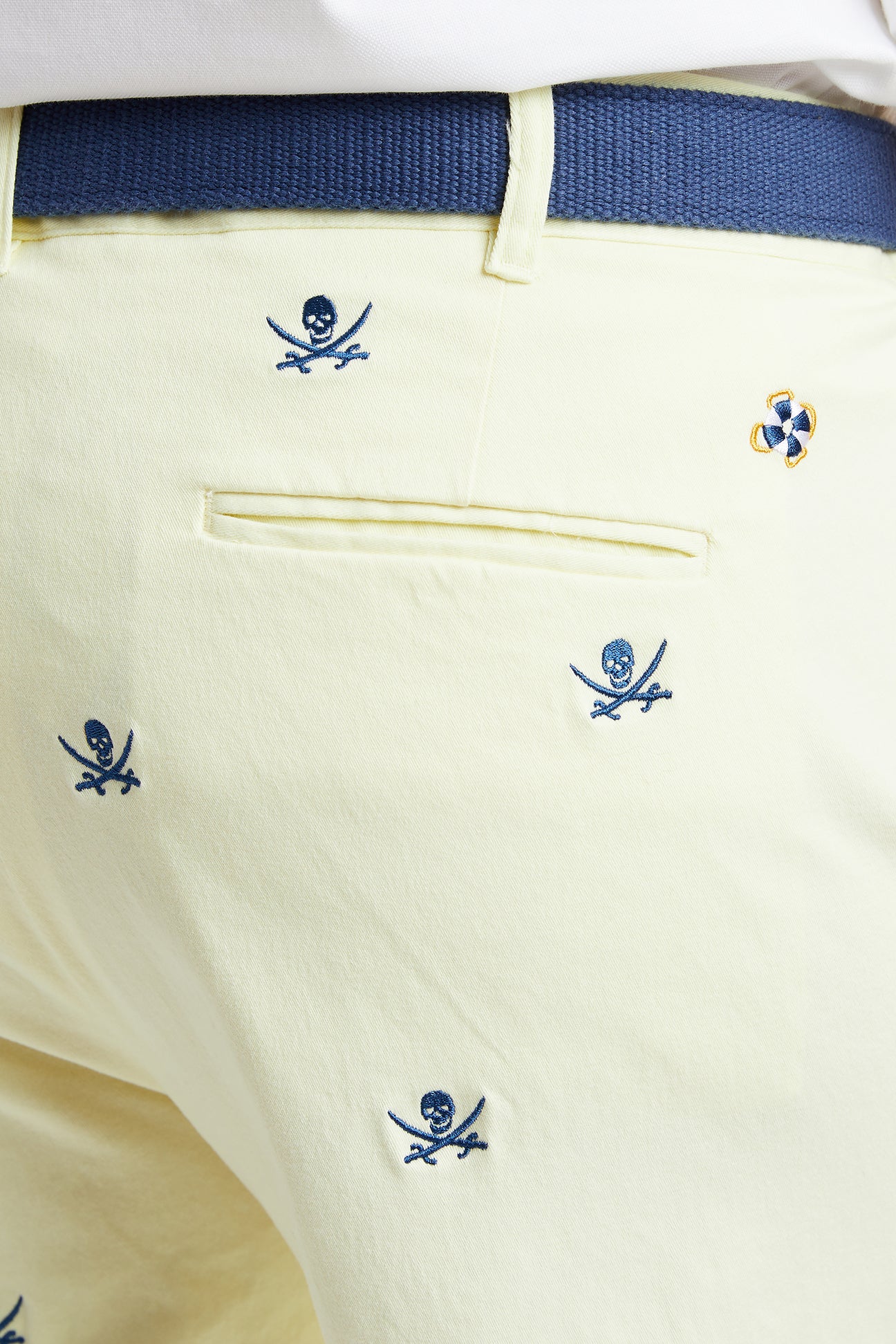**Calico Jack Stretch Twill Harbor Pants in Neon Yellow - Comfortable & Stylish for Outdoor Adventures & Casual Wear**