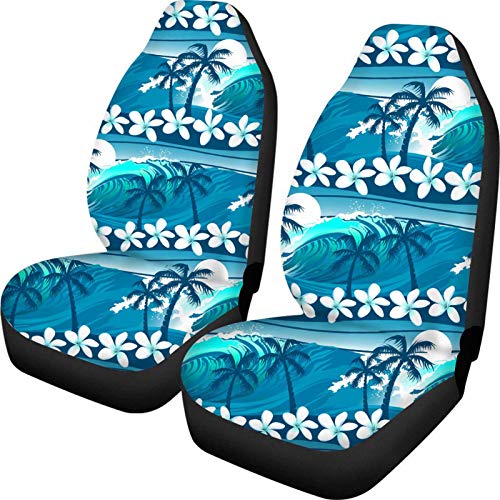 Plumeria Flower Palm Tree Ocean Wave