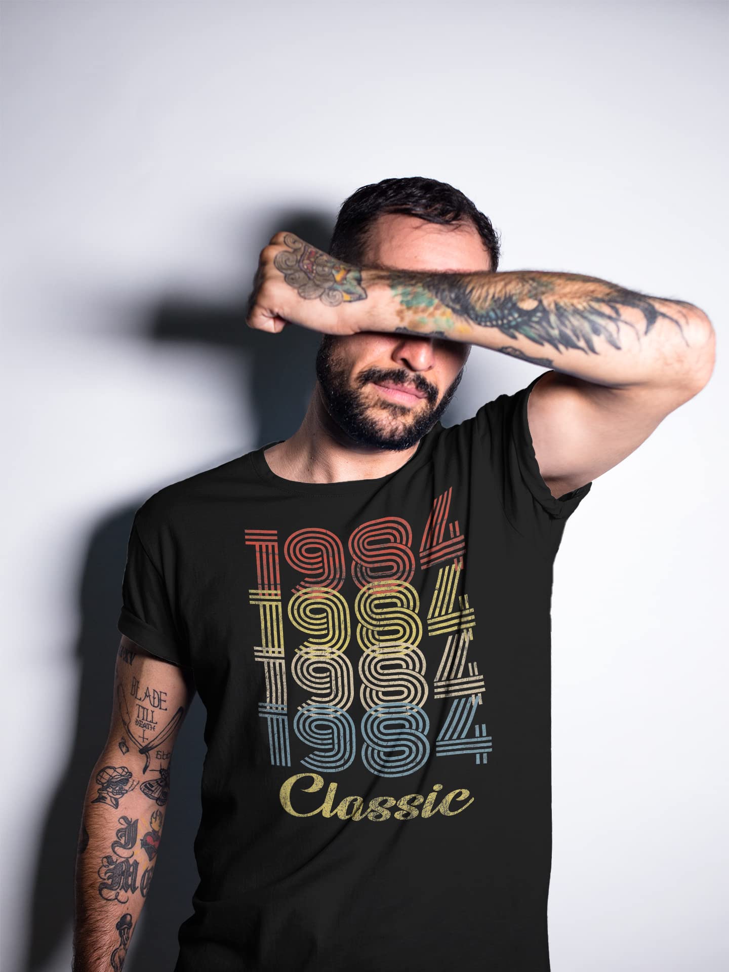 41st Birthday Gift for Men - Vintage 1984 Retro T-Shirt - Funny 41 Year Old Birthday Present - Perfect for Parties & Celebrations