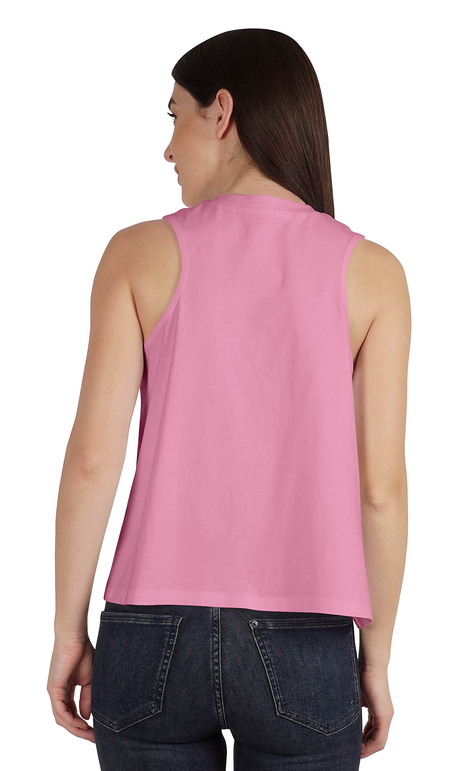 Inkmeso Women's Workout Crop Tops - Flowy Yoga Tank Tops for Gym, Running & Summer Outfits - Breathable Athletic Shirts for Fitness & Casual Wear