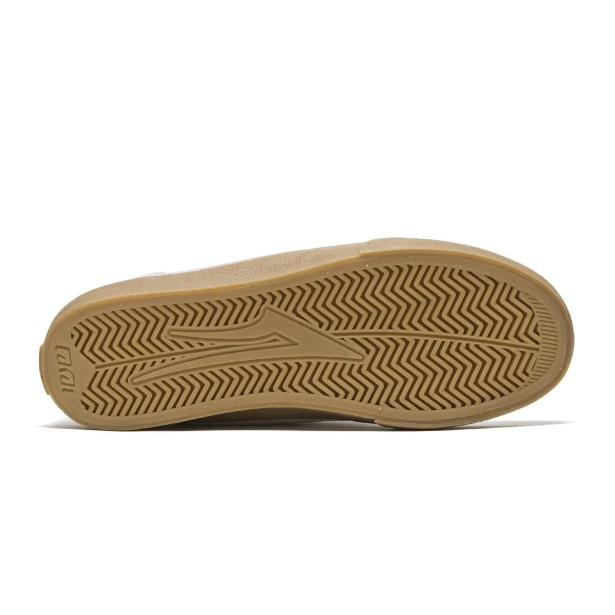Lakai Cardiff White/Gum Suede Skate Shoes - Men's Classic Low-Top Sneakers for Street Style & Skateboarding | Perfect for Casual Wear & Urban Fashion
