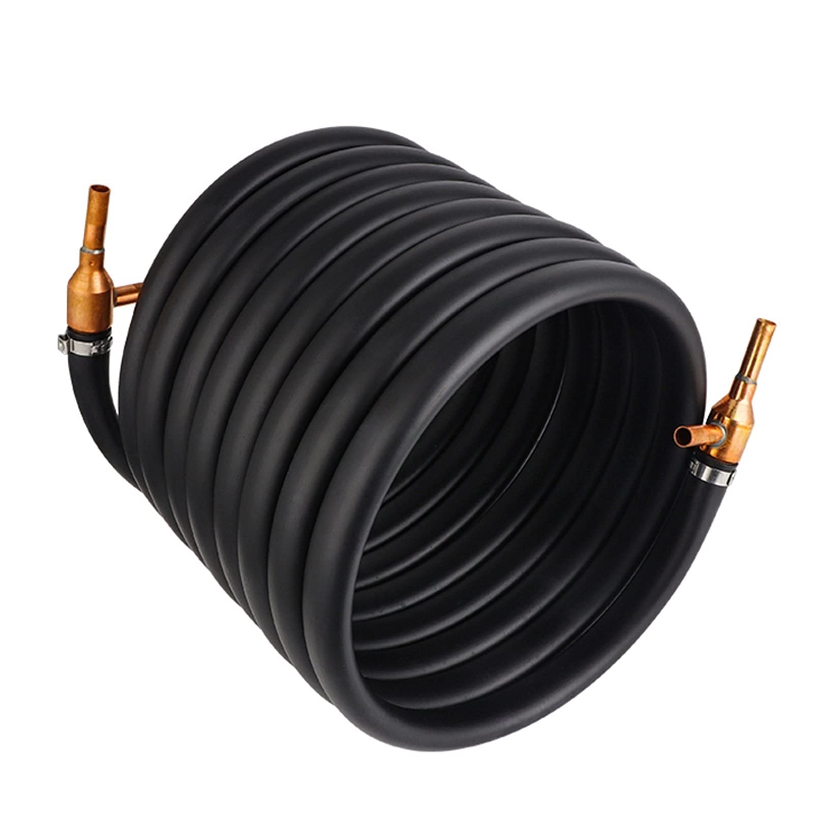Premium Copper Wort Heat Exchanger Counterflow Chiller - Efficient Beer & Wine Cooling System for Homebrewing | Perfect for Craft Brewing, Fermentation Control & Wort Chilling