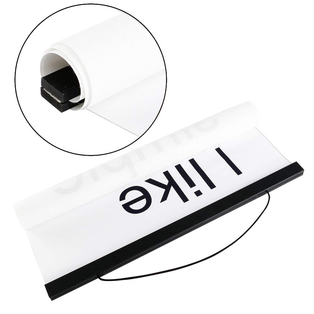 2 Pack Magnetic Poster Hanger Frame - 36x24/36x48/36x12 Light Wood Wooden Magnet Canvas Artwork Print Display Kit (Black, 36 Inch) - Perfect for Home Decor, Office Wall Art & Gallery Exhibitions