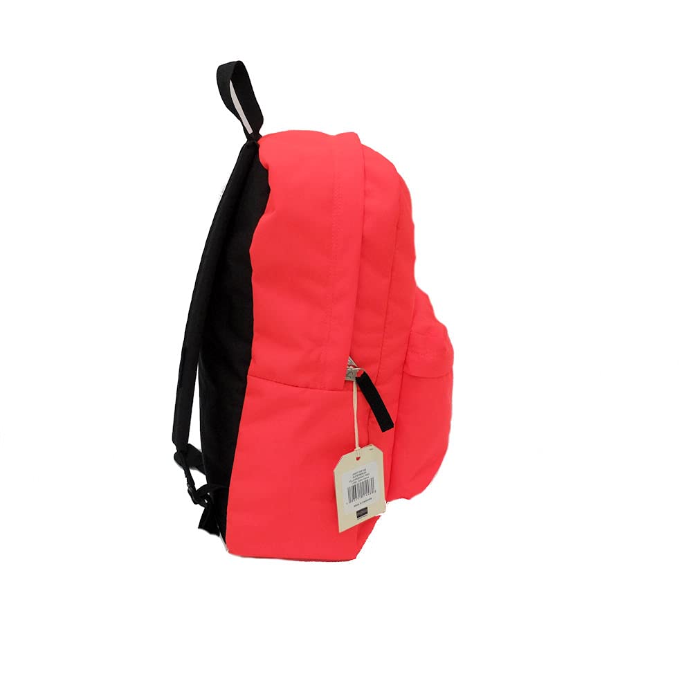 JanSport Superbreak Backpack - Lightweight Laptop Bag for School & Travel, Durable & Water-Resistant, Fluorescent Red - Perfect for Students, Commuters & Outdoor Adventures