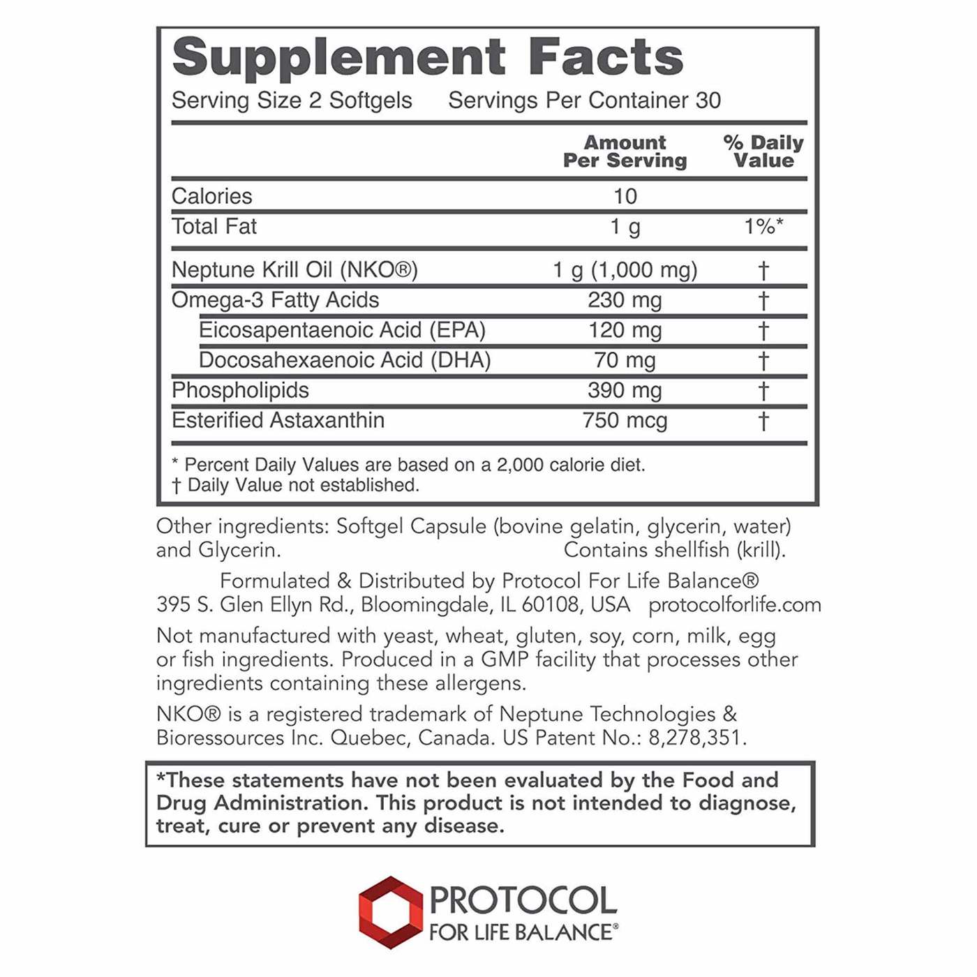 Premium Neptune NKO Krill Oil 500mg - 60 Softgels for Heart, Brain & Joint Health - Supports Omega-3 EPA & DHA - Perfect for Daily Wellness & Active Lifestyle