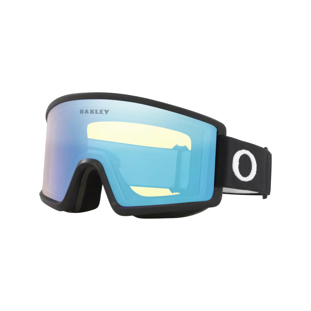 Oakley Target Line Goggle - Matte Black with Hi Yellow Iridium Lens - Skiing, Snowboarding & Winter Sports Eyewear