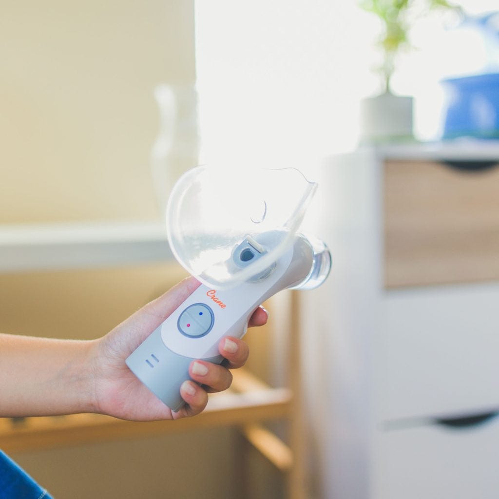 Crane Cordless Warm & Cool Mist Inhaler for Adults & Kids - Portable Humidifier for Home, Office, and Travel - Relieves Dry Air, Congestion & Allergies