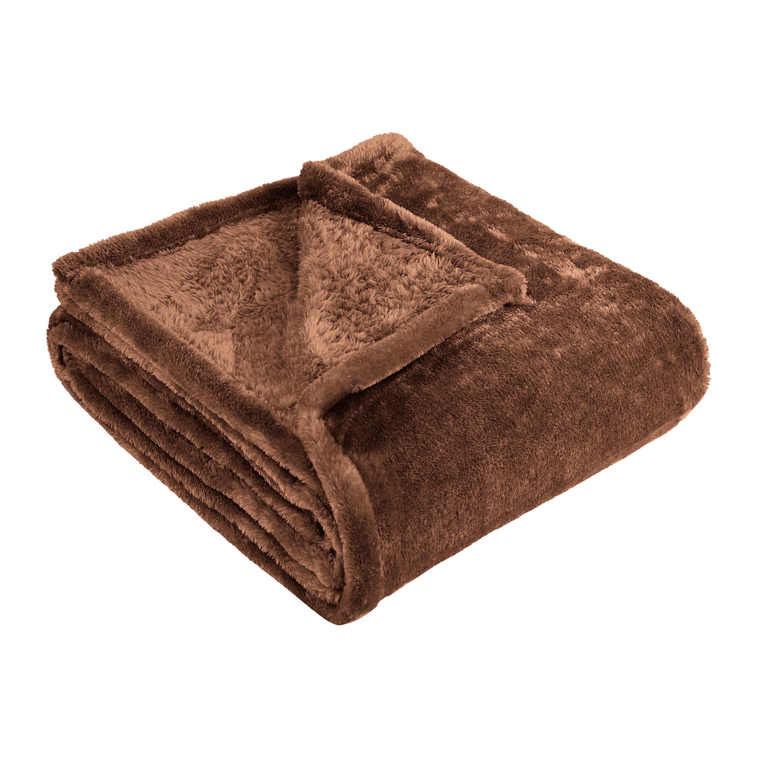 Classic Solid Fleece Plush Medium Weight Fluffy Soft Blanket - Cozy & Warm for Bed, Sofa, Travel & Gifts | Ultra-Soft Throw Blanket for All Seasons