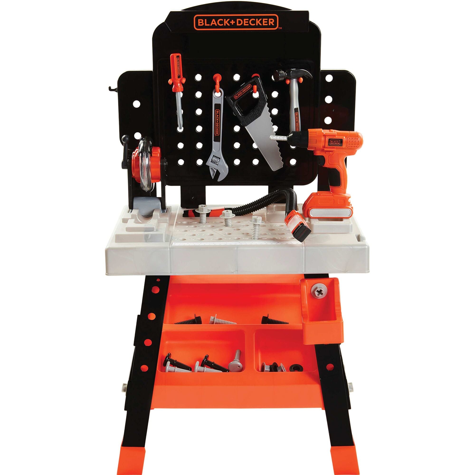 Ready To Build Workbench - Heavy Duty Woodworking Work Table with Storage Shelf | Perfect for DIY Projects, Garage Workshop & Home Improvement