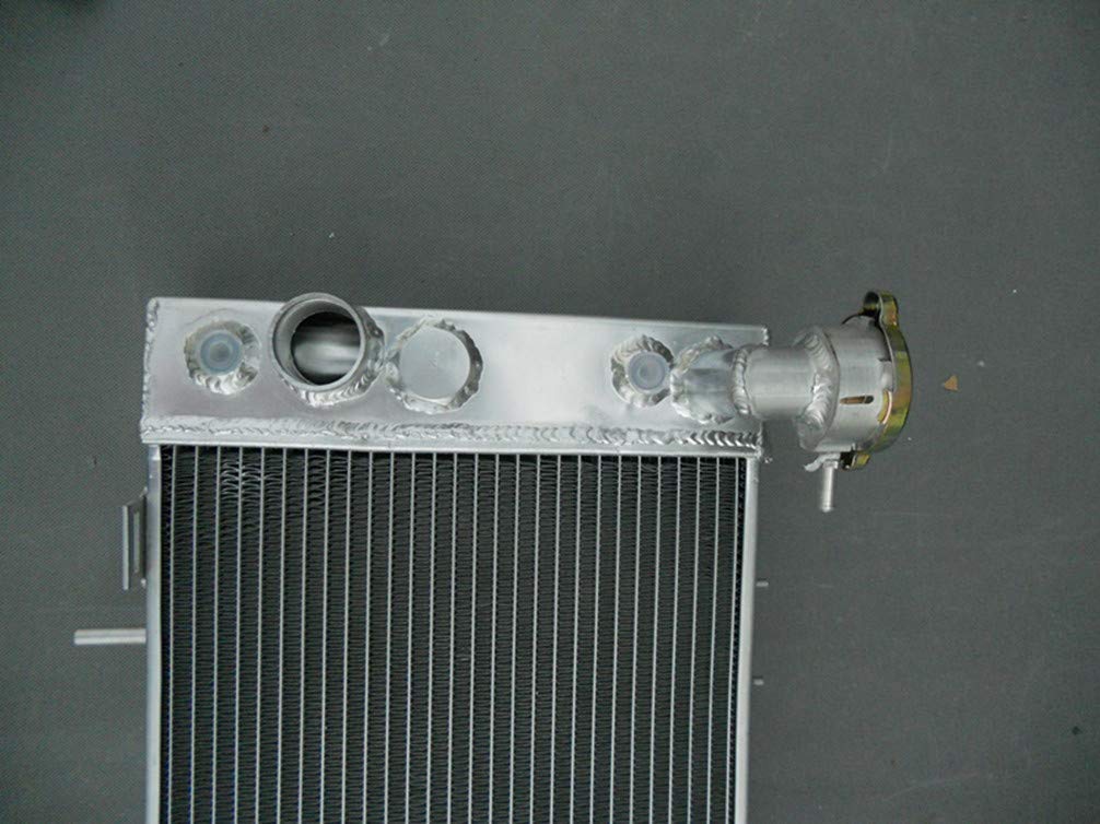 1991-2001 Jeep Cherokee XJ/Wagoneer Truck Aluminum Radiator with 3-Row Cooling & Dual Electric Fans - High Performance Cooling Upgrade for Off-Road & Towing