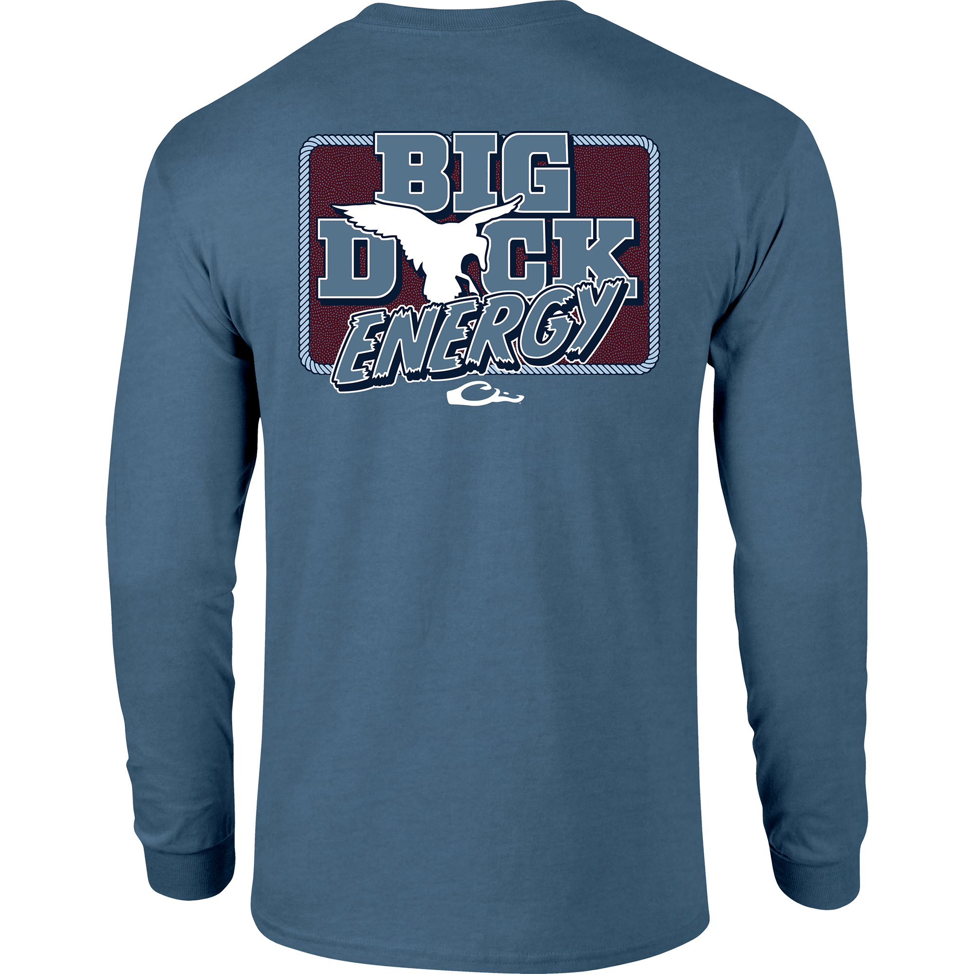 Big Duck Energy Long Sleeve T-Shirt for Men & Women | Comfortable Cotton Crewneck Tee | Casual Wear, Street Style, Graphic Novelty Shirt
