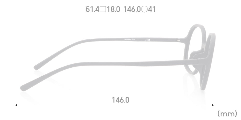 JINS Design Project x Ronan & Erwan Bouroullec SUGATA O Glasses - Lightweight & Stylish Eyewear for Men & Women | Perfect for Work, Travel & Everyday Wear