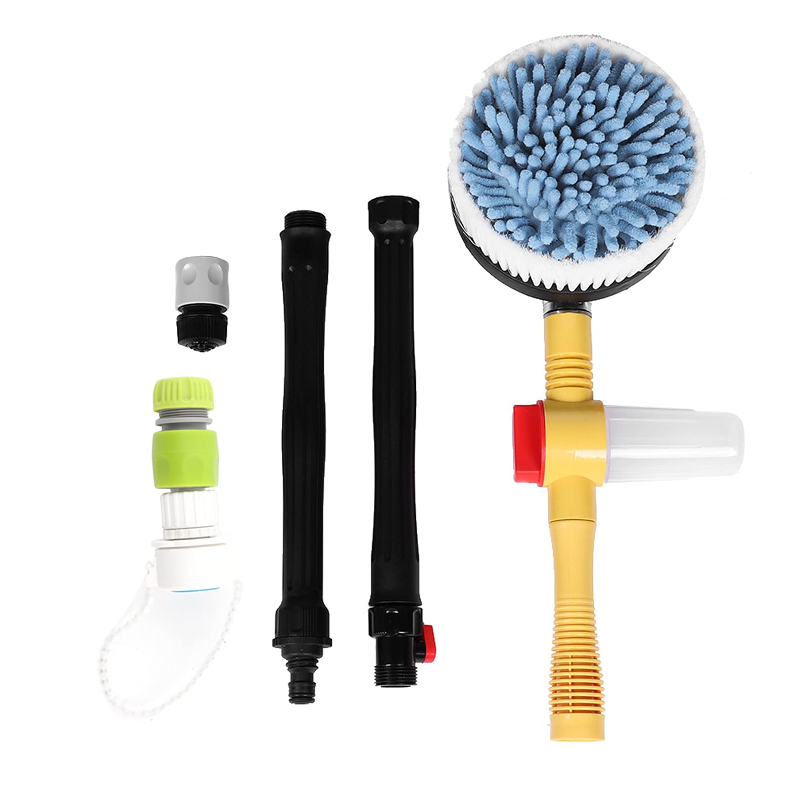 High Pressure Rotary Car Wash Brush - Auto Cleaning Sponge Tool for Car Detailing & Washing | Perfect for Home, Car Wash & DIY Auto Care