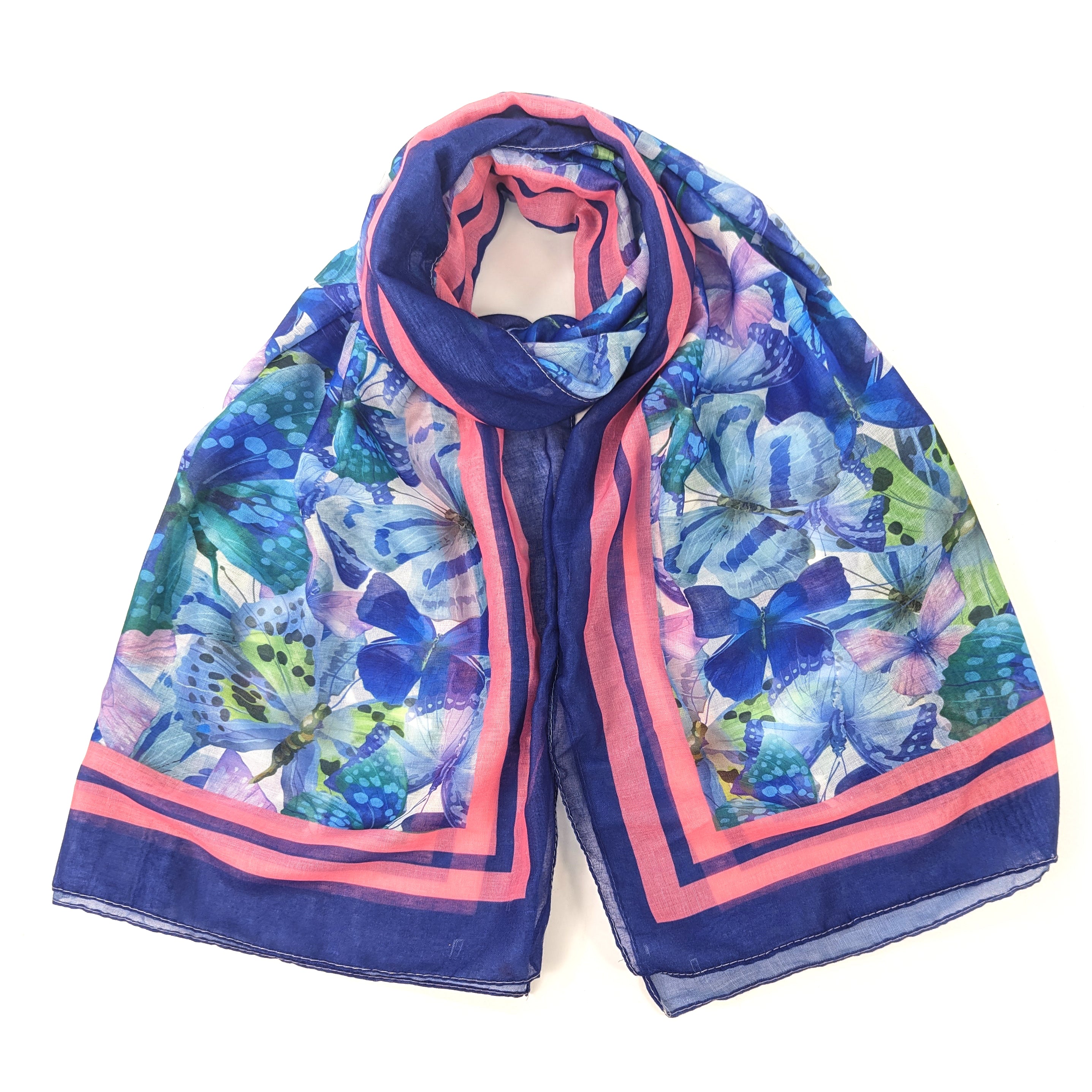 Flutter of Butterflies Midnight Rose Tapestry - 50x180cm Boho Wall Hanging for Bedroom Decor, Dorm Room Aesthetic, or Living Room Accent