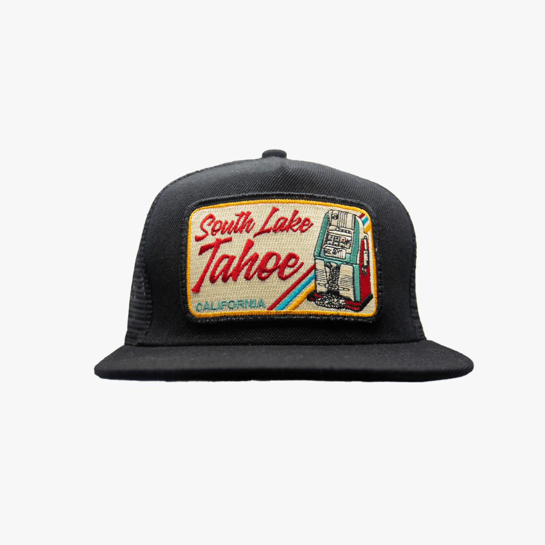 South Lake Tahoe Pocket Hat - Lightweight Adjustable Baseball Cap for Outdoor Adventures, Hiking, and Travel