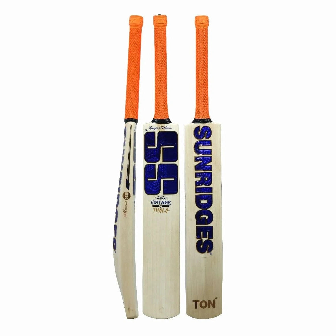 SS Dhoni Thala Cricket Bat for Adults - Premium Quality Willow Wood - Perfect for Cricket Matches, Practice & Backyard Games