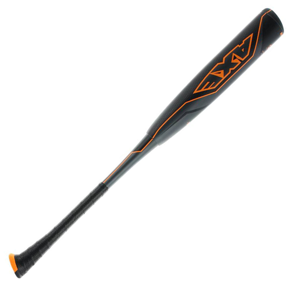 New Baden Axe Avenge L140F BBCOR Baseball Bat for Adults - 3 Black/Orange (2018 Model) | Perfect for Competitive Play & Training Sessions