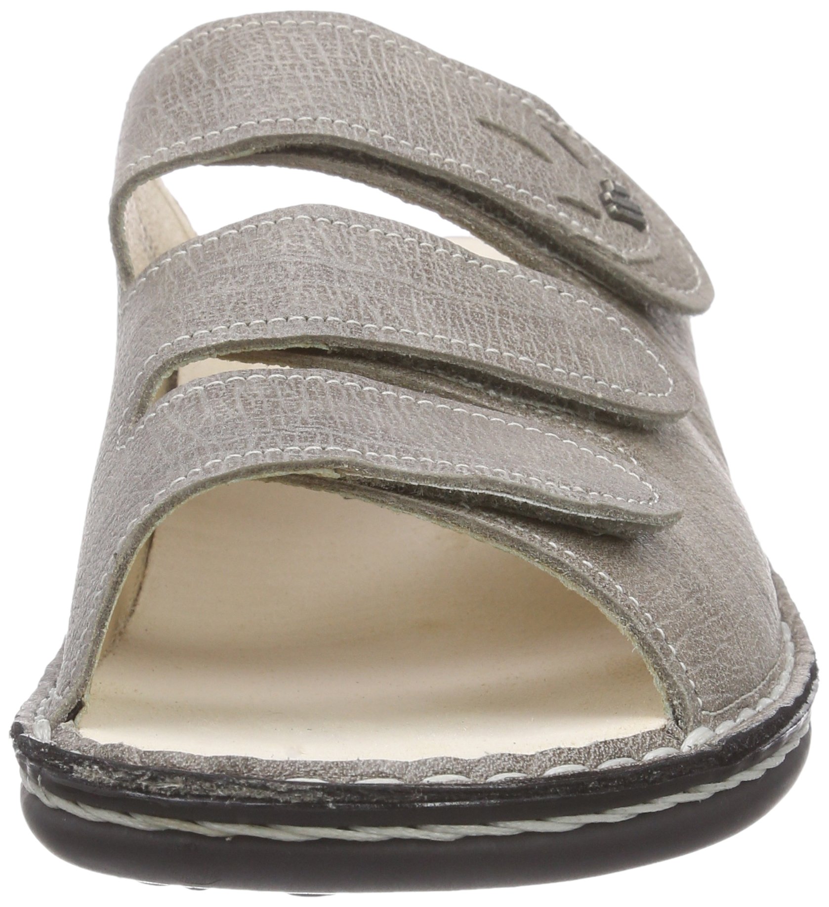 Finn Comfort Women's Wedge Heel Open Toe Sandals - Comfortable Summer Casual Shoes for Walking, Travel & Beach Outfits