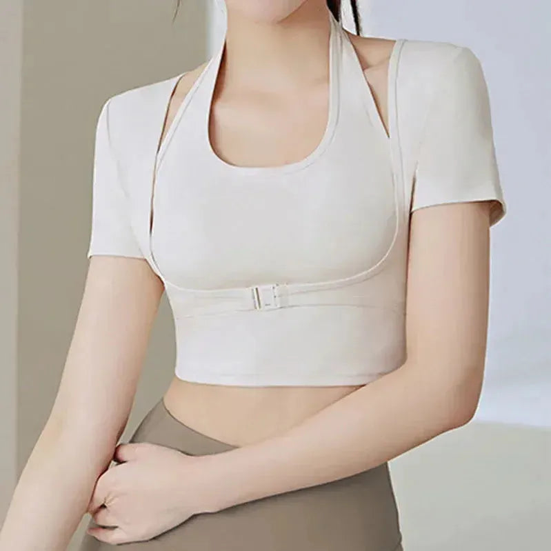 cream short sleeve