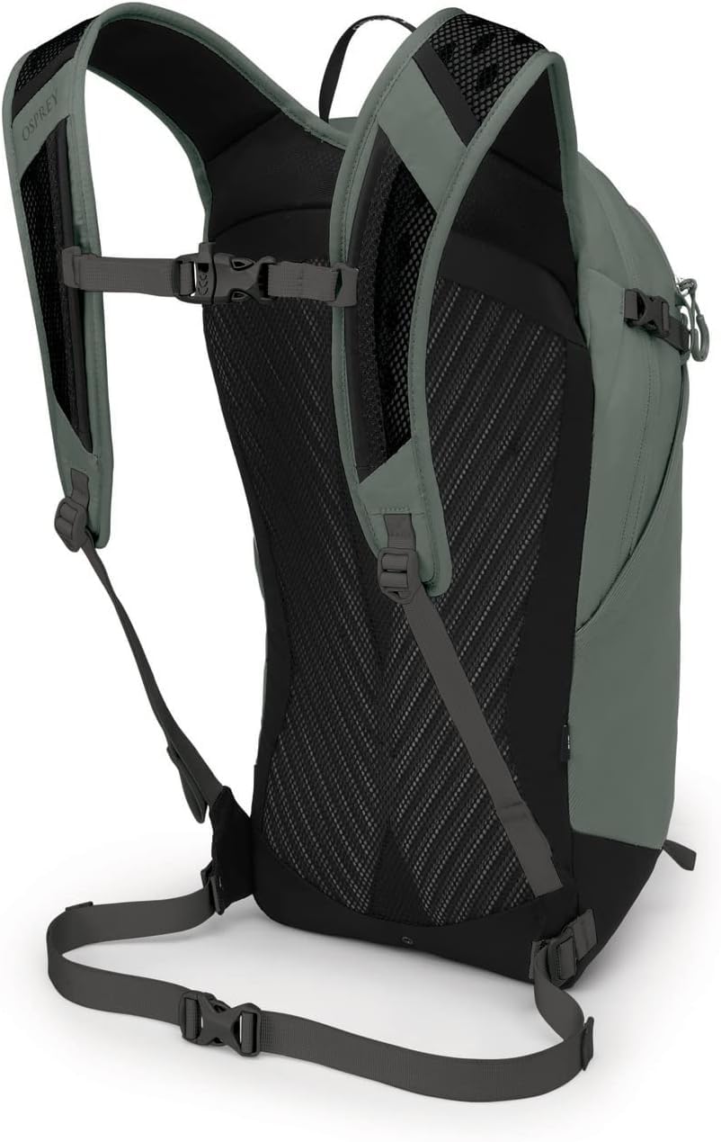 Osprey Sportlite 15L Unisex Hiking Backpack - Lightweight Daypack for Outdoor Adventures, Travel & Camping | Pine Leaf Green