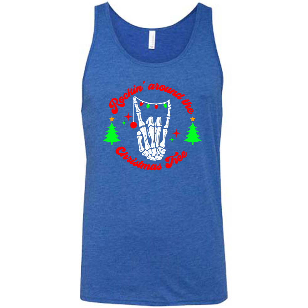 Rockin' Around The Christmas Tree Shirt - Unisex Holiday T-Shirt for Men & Women | Perfect for Christmas Parties, Family Gatherings & Festive Celebrations