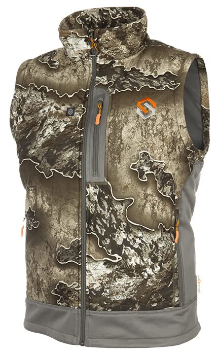 ScentLok BE:1 Reactor Plus Men's Electric Heated Hunting Vest - Battery Powered Heated Jacket for Cold Weather Outdoor Activities, Hunting, Camping & Winter Sports