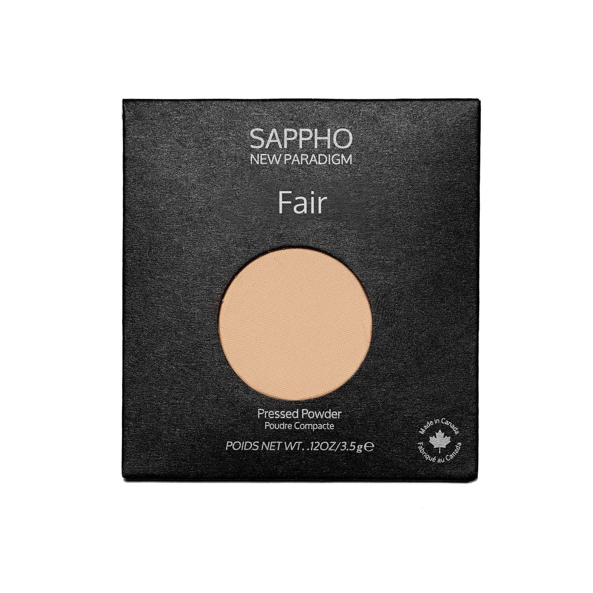 Sappho New Paradigm Pressed Powder - Vegan, Cruelty-Free Mineral Makeup for Flawless Matte Finish | Perfect for Daily Wear, Oily Skin Control & Touch-Ups On-The-Go