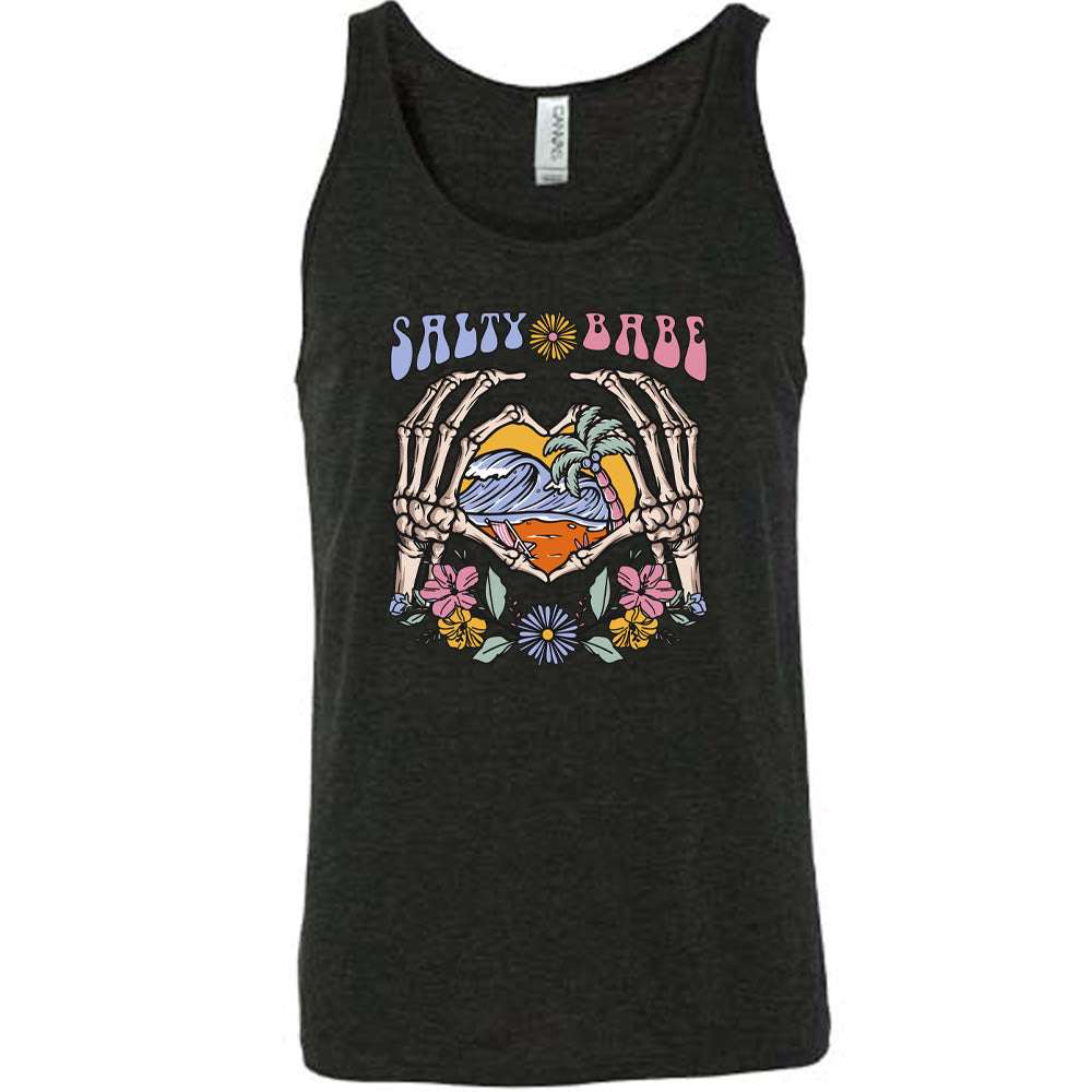 Salty Babe Graphic T-Shirt for Men & Women | Unisex Casual Cotton Tee for Beach, Festival, and Everyday Wear