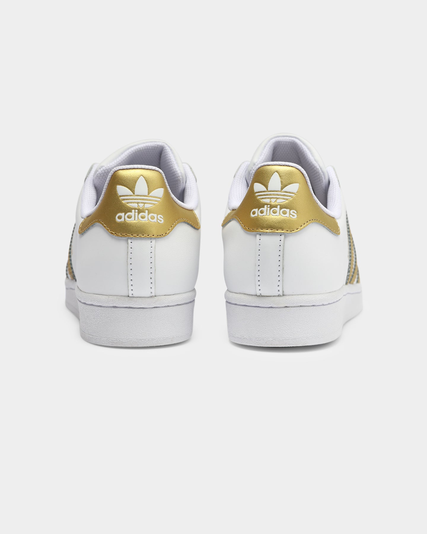 Adidas Women's Superstar Sneakers White/Gold - Classic Casual Shoes for Women | Perfect for Everyday Wear, Gym & Street Style