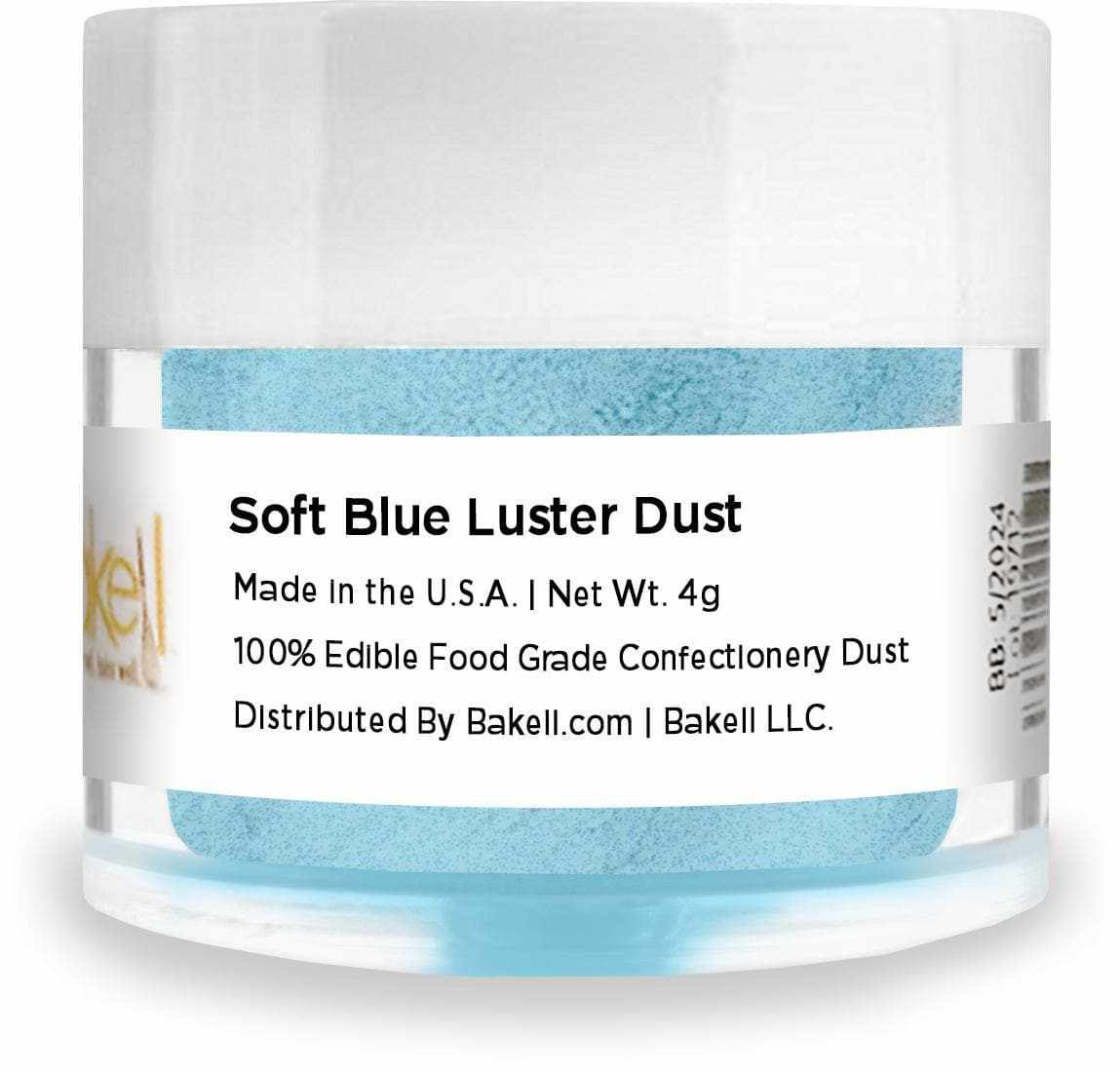 Christmas Collection Luster Dust Combo Pack B - 8 PC Set for Cake Decorating, Edible Glitter for Cookies, Cupcakes & Desserts - Perfect for Holiday Baking & Party Treats