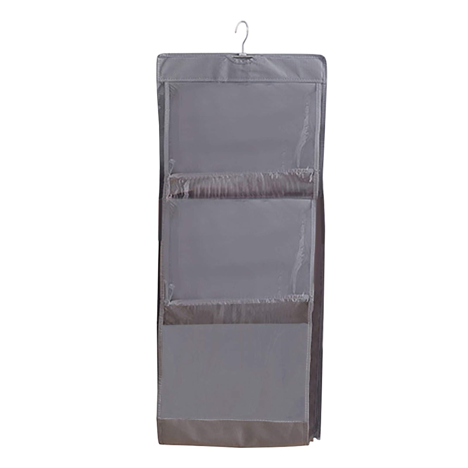 Hanging Storage Bag for Underwear & Household Items - Space-Saving Organizer with Wheels for Under Bed, Closet & Travel | Home Organization & Laundry Storage Solution