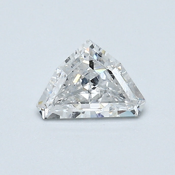 0.44 Carat E Color SI2 Clarity Triangular Cut Diamond - Perfect for Engagement Rings & Anniversary Jewelry Gifts