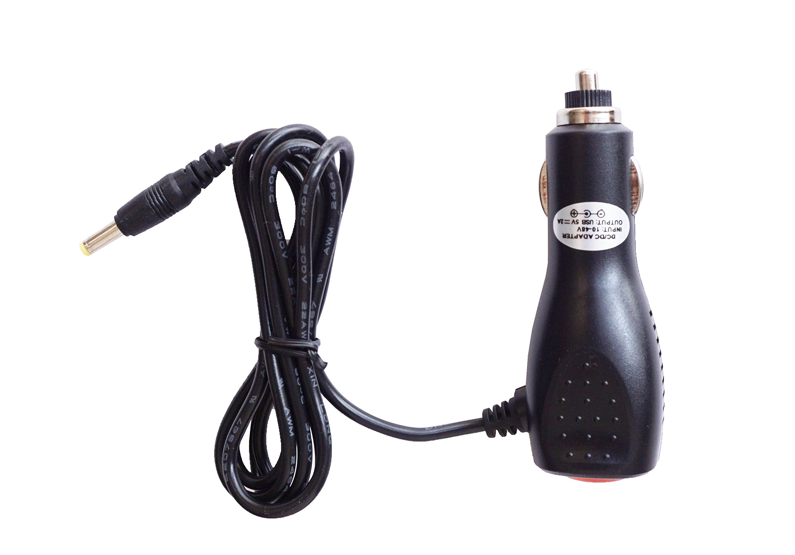 MaxLLTo™ 2A DC Car Charger Power Adapter for Sirius XM Radio Stratus 7 Connect - Fast Charging for Road Trips & Commuting