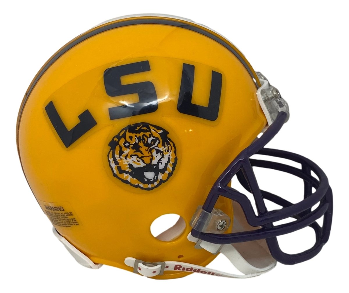 LSU Tigers Mini Helmet - Officially Licensed Collectible Football Helmet for LSU Fans - Perfect for Display, Gifts, and Game Day Decor