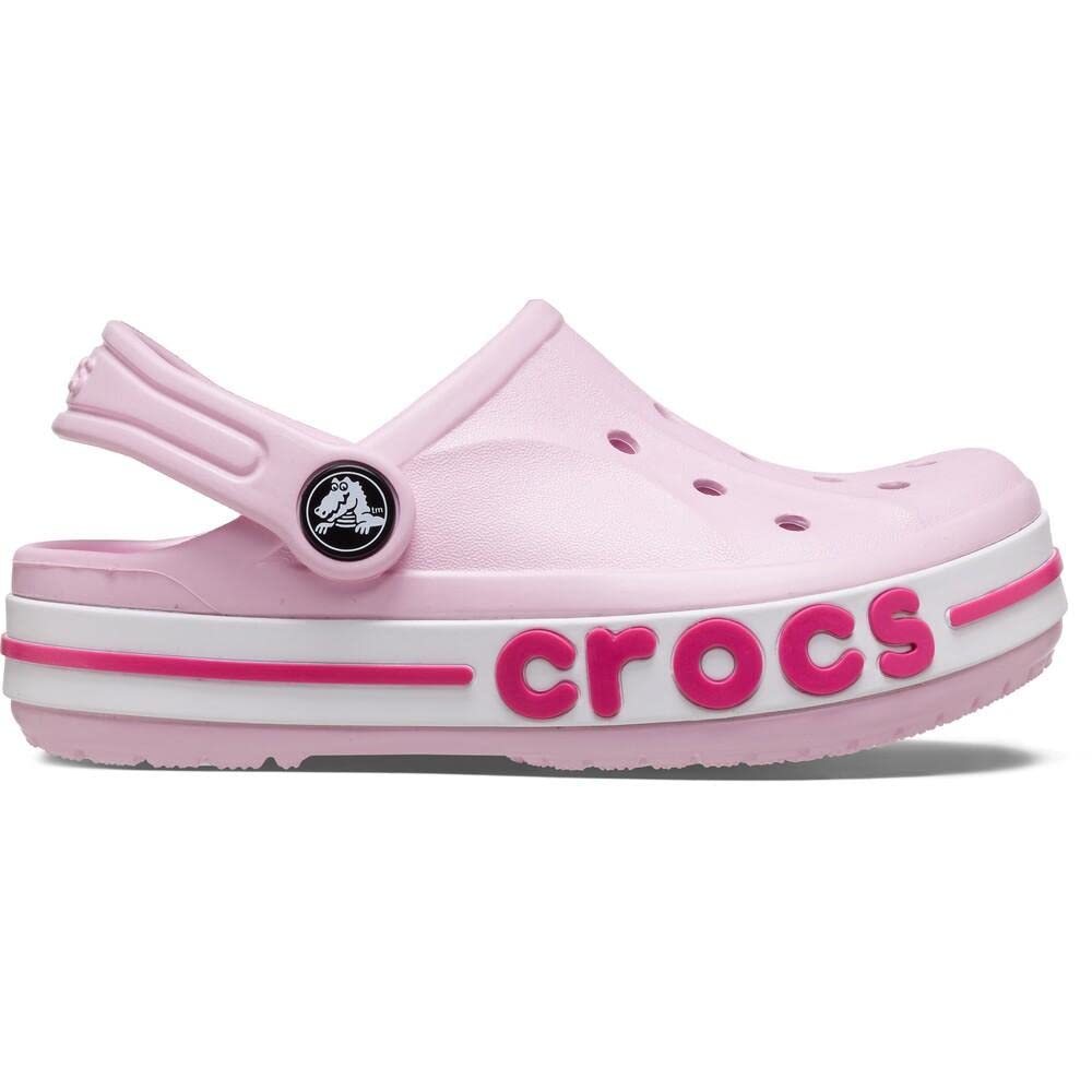 Crocs Unisex-Child Bayaband Clog | Comfortable Kids Water Shoes for Beach, Pool & Outdoor Play | Lightweight & Slip-Resistant Sandals