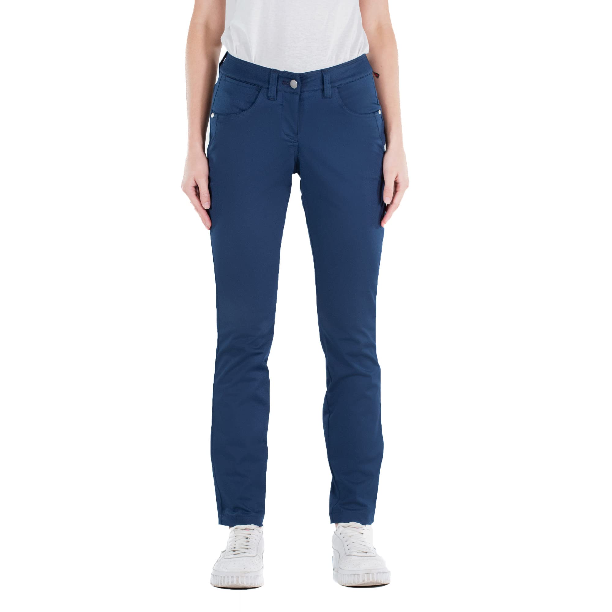 Women's Stretch Casual Pants - Premium Quality Business & Work Pants with Regular Rise | Perfect for Office, Travel & Everyday Wear