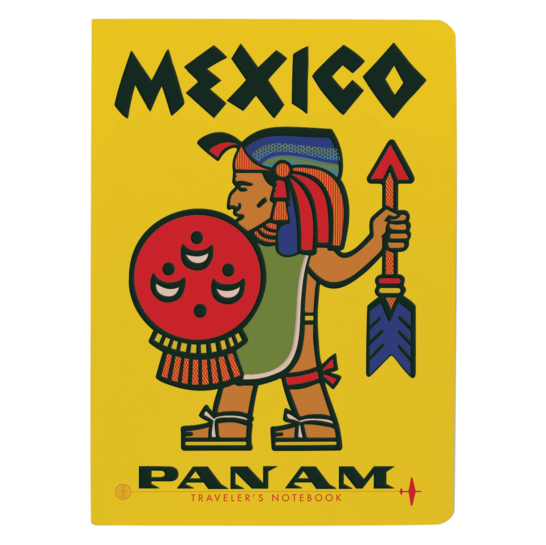 Pan Am Passport to Mexico Mini Notebook - Vintage Travel Journal for Writing & Note Taking - Perfect for Travelers, Collectors & Aviation Enthusiasts