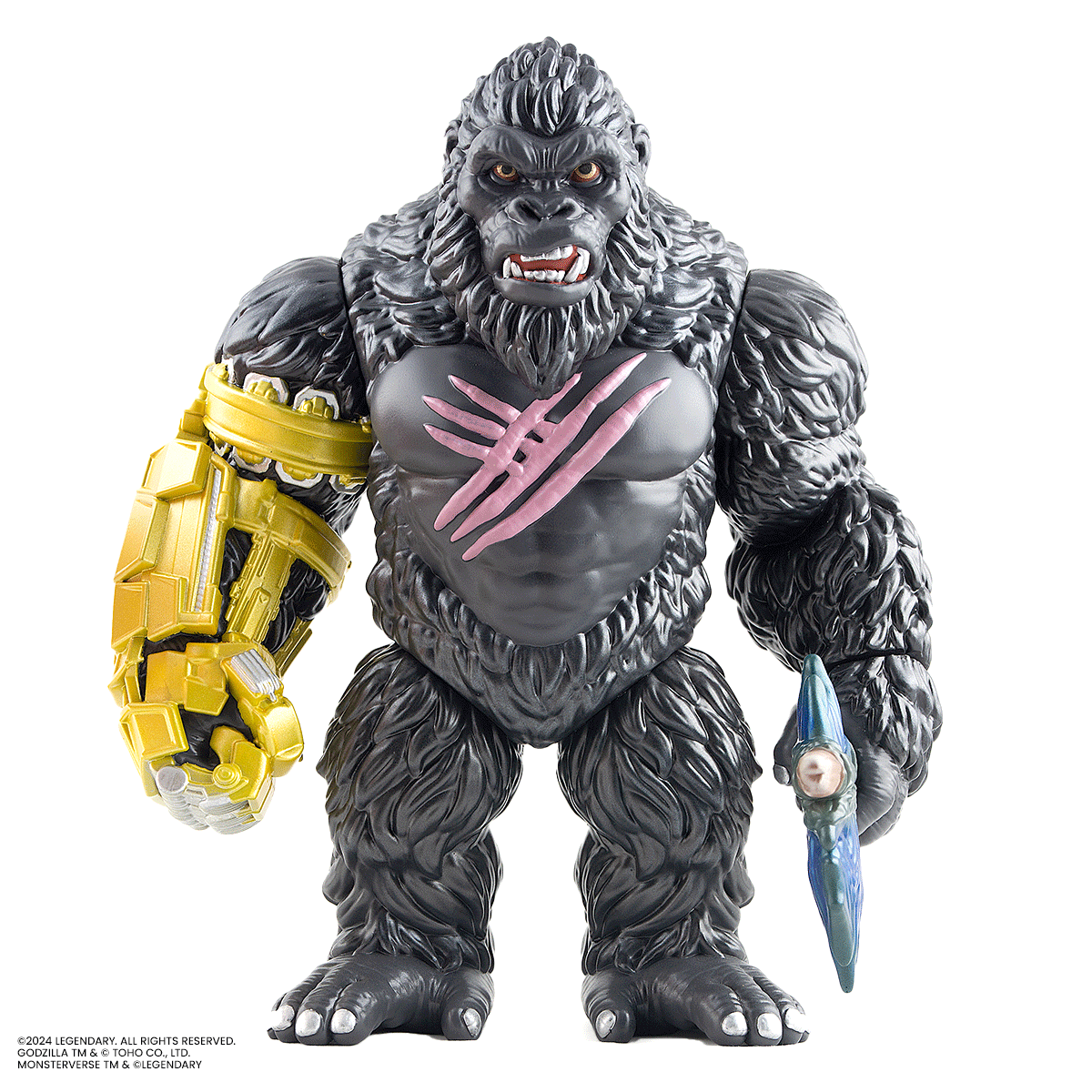 Godzilla x Kong: The New Empire Kong Soft Vinyl Collectible Figure - Movie Merchandise for Fans & Collectors | Perfect for Display, Gifts, and Anime Collections