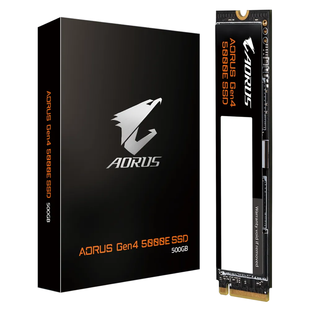 Gigabyte AORUS AG450E 1TB NVMe PCIe 4.0 M.2 SSD - High Speed Internal Solid State Drive for Gaming, Video Editing & PC Builds | Fast Boot & Load Times for Windows & PS5